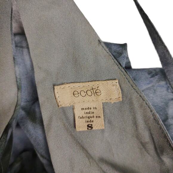 Urban Outfitters UO Ecote Lily Blue Tie Dye Cami Mini Dress with Studs, Size S - Picture 4 of 5